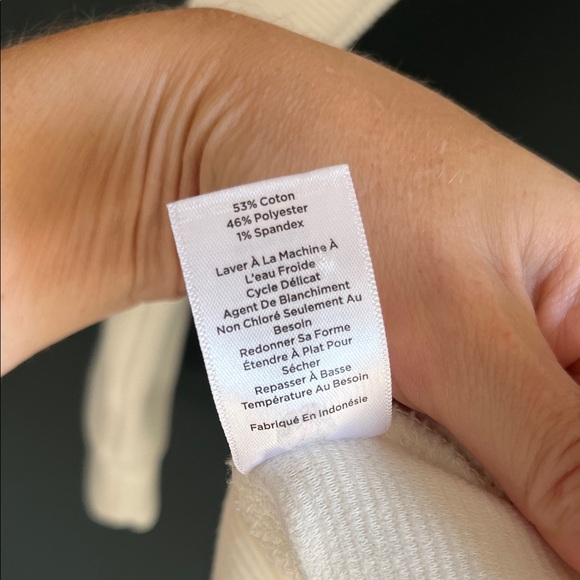 Haven Well Within NWOT Women's Off-White Button-Up Tunic - Picture 11 of 11